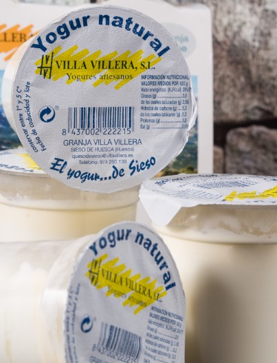 Yogur Natural de Sieso Villa Villera