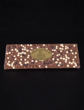 Tableta de Chocolate Tricolor de Chocolates Pallás