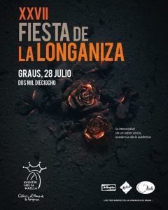 Cartel Fiesta de la Longaniza de Graus 2018