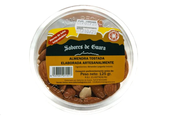 Almendra Largueta tostada Sabores de Guara 125g
