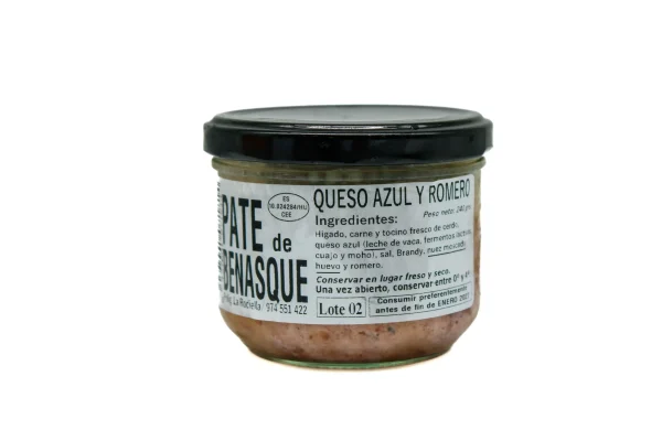 PATÉ DE BENASQUE DE QUESO AZUL