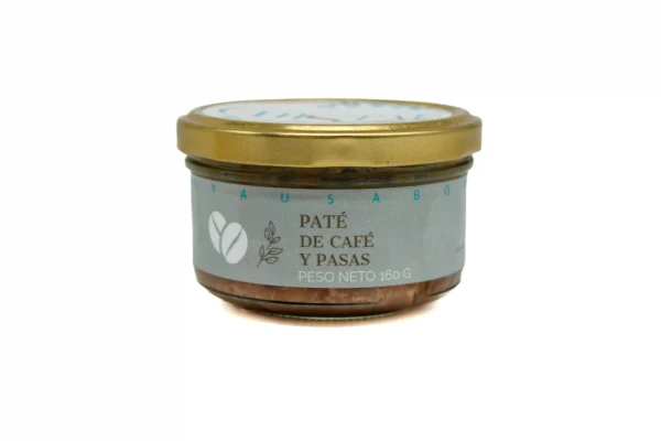 PATÉ DE CAFÉ Y PASAS CHISTAU SABOR