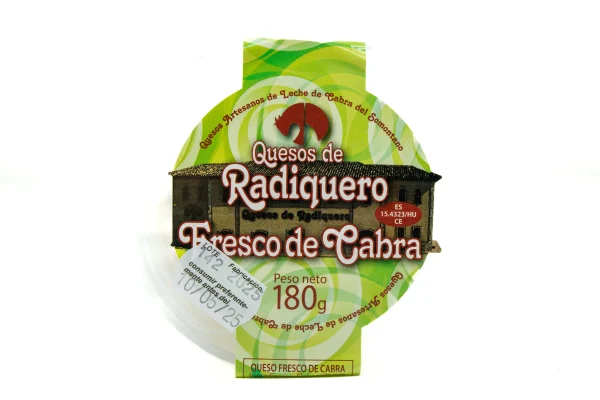 Queso fresco de cabra de Quesos Radiquero