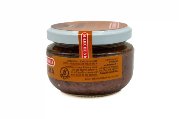 PATÉ DE ACEITUNA NEGRA MARCHENICA 120g - Imagen 2