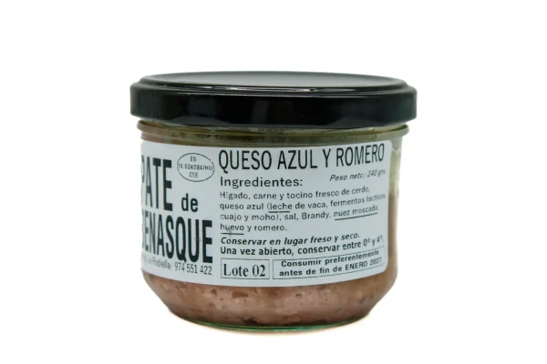PATÉ DE BENASQUE DE QUESO AZUL - Imagen 2